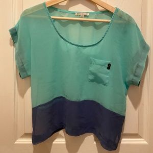 Urban Outfitters Sheer Crop Top